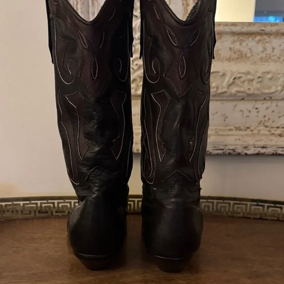 SEYCHELLES cowgirl boots. Made in Mexico real Vero Cucio Leather - Picture 6 of 9